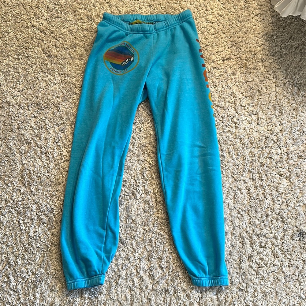 Aviator Nation Blue Sweatpants size Medium. Great condition barely worn